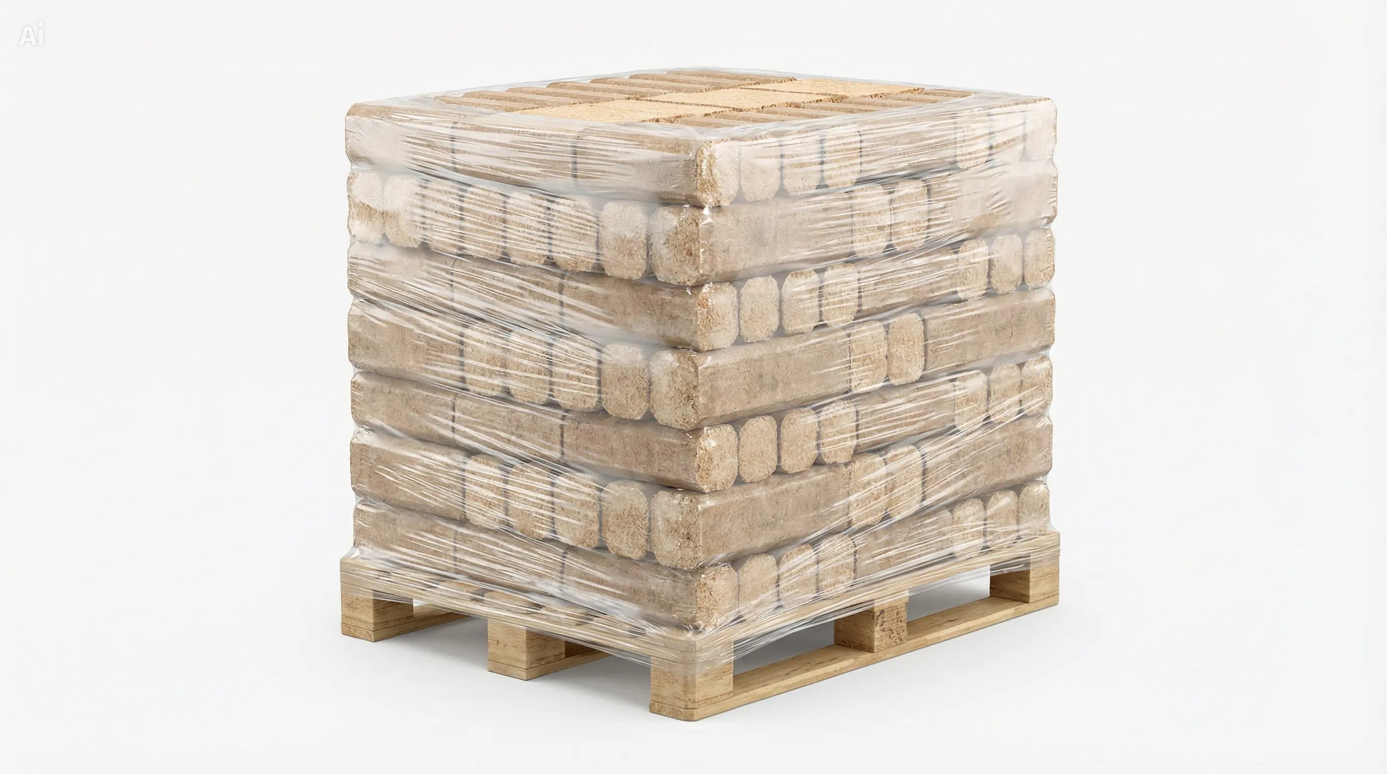 Production industrielle briquettes