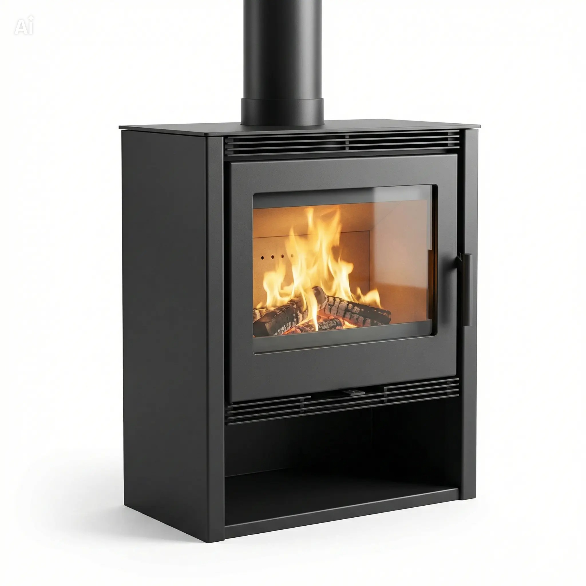 Poêle à bois rendement optimisé 85%