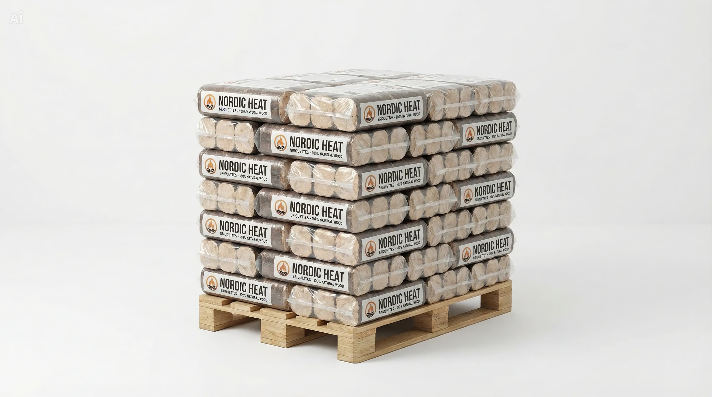 Palette briquettes éco standard